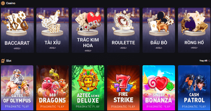 Game đa dạng