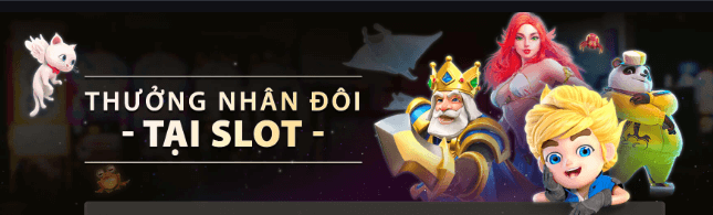 thưởng nhân đôi tại slotgame